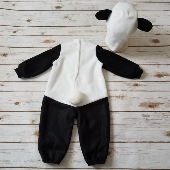 Panda Bear Baby Fleece Costume - Picture 3 of 12